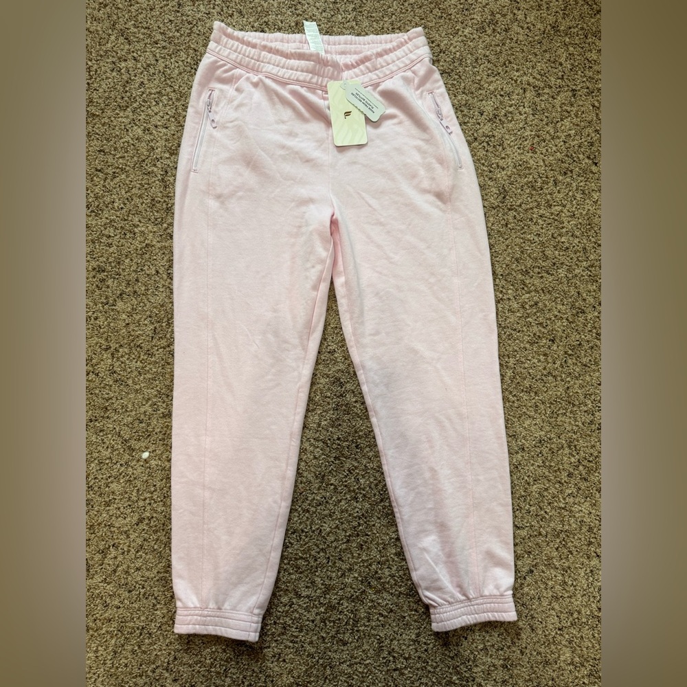 Fabletics Women Light Pink Jogger Pants NWTS